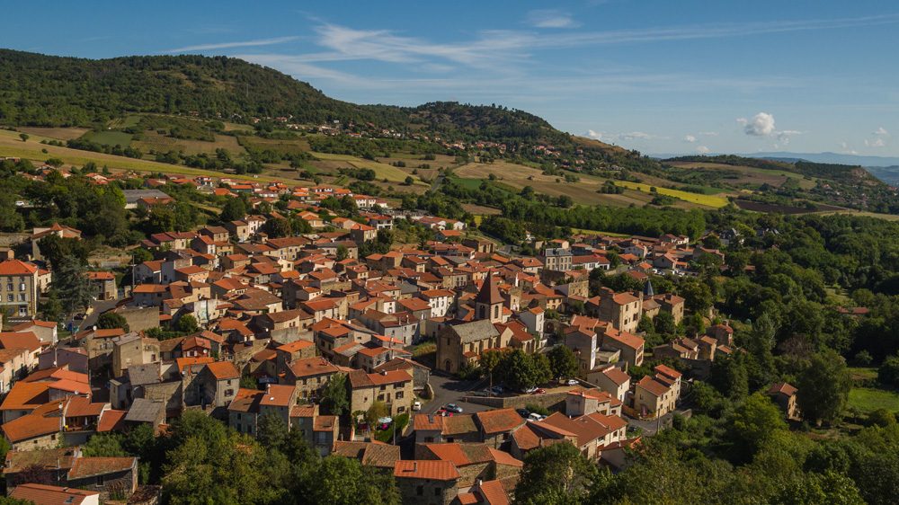 Corent, cru rosé de l'AOC Côtes d'Auvergne
